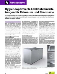 2012-02_Contamination Control Report_Hygieneoptimierte Edelstahleinrichtungen-Titel.jpg