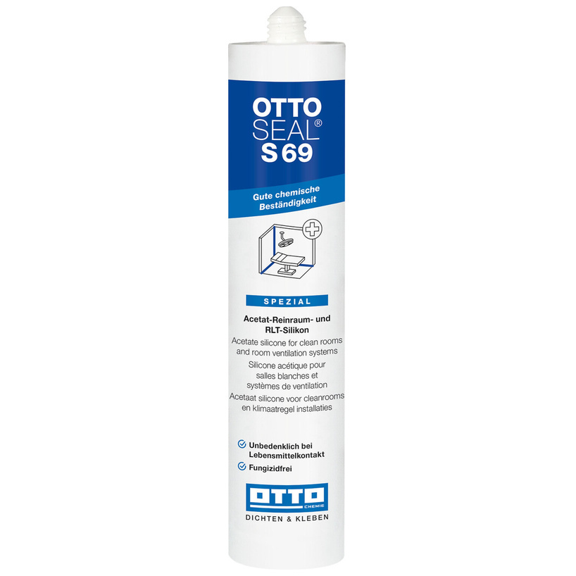OTTOSEAL&reg; S 69 Acetat-Reinraum- und RLT-Silikon, ArtNr.: DST_OS069