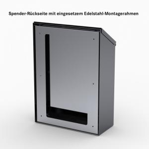 Spender für Armüberzieher (wandbündige Montage)