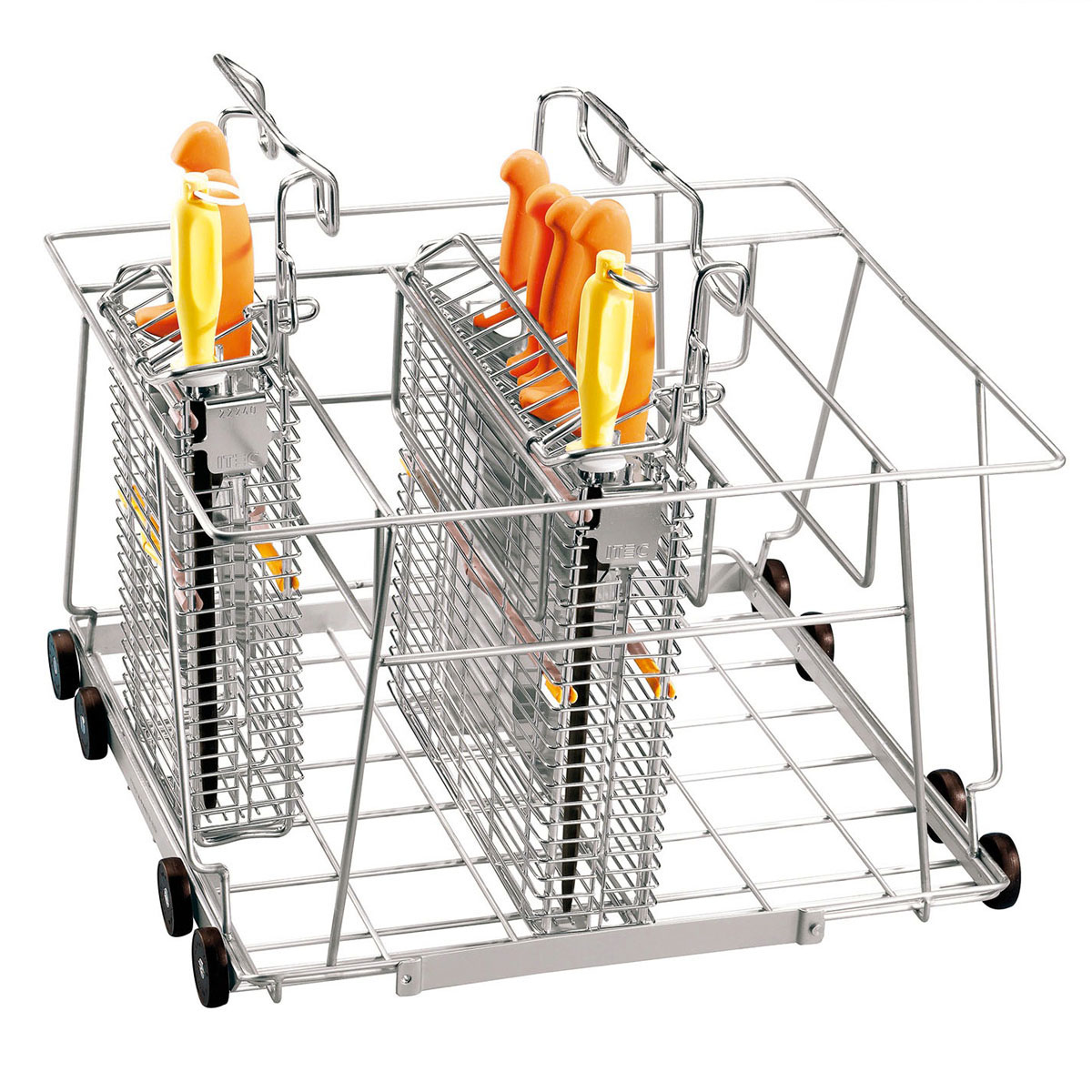 Lafette für Spülkorb für Messerkorb-Desinfektionsmaschine
