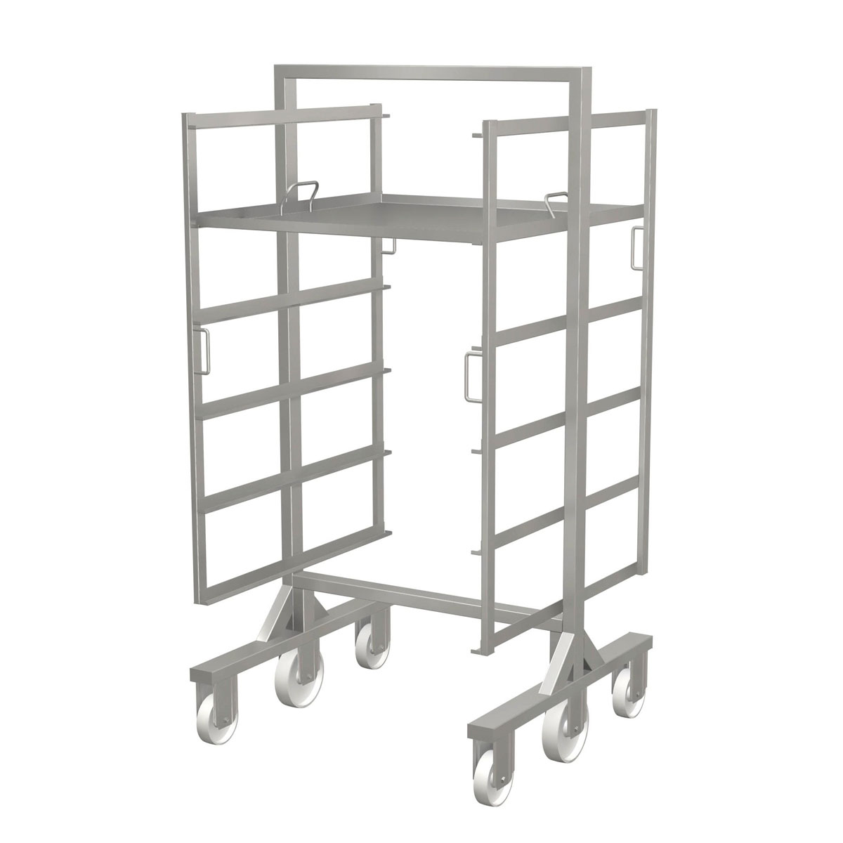 Rauch- und Kochwagen H-Form für Kochsatten