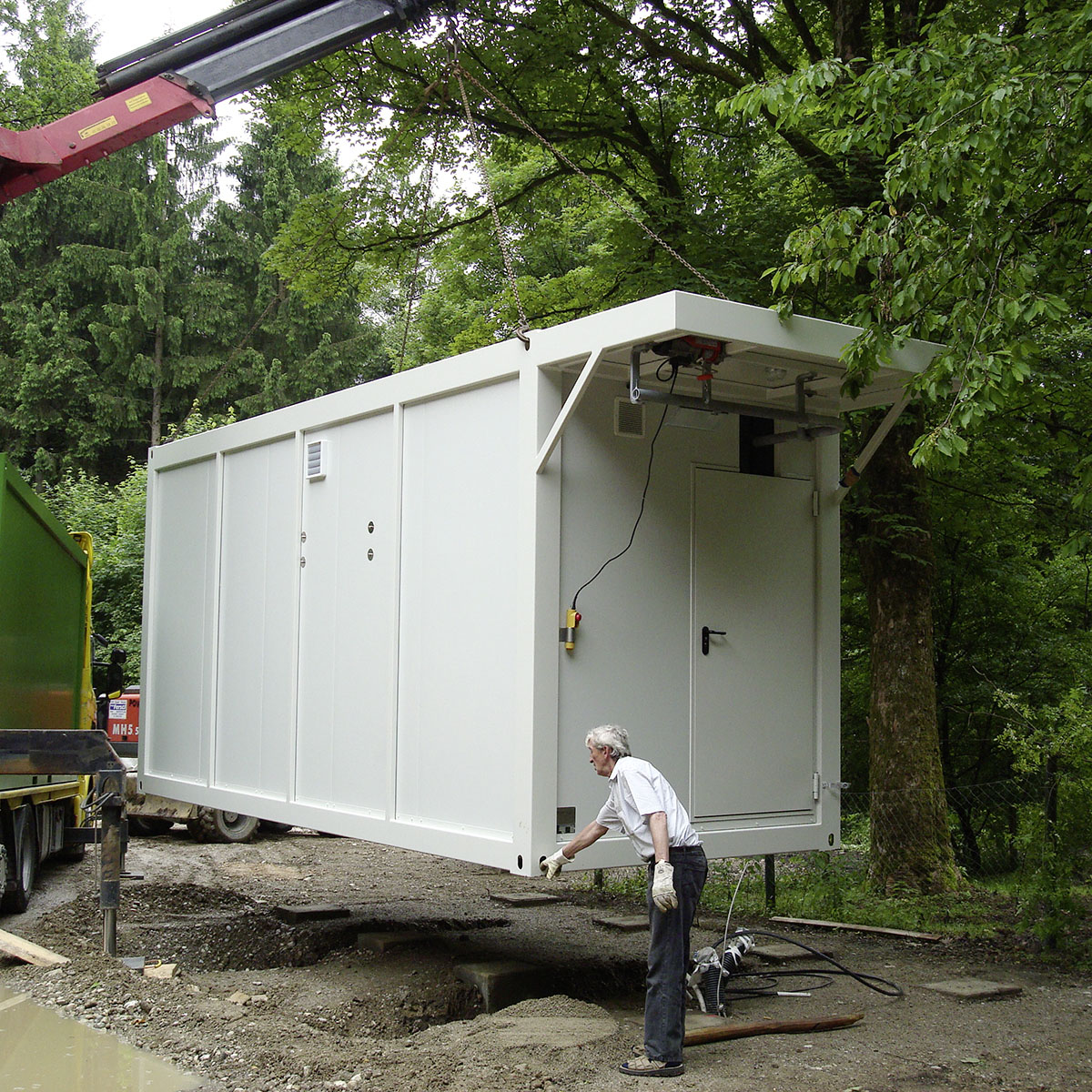 Sailer Wildkammer Modulbauweise mit Vordach 1200 mm, ArtNr.: WSZRM_VDK